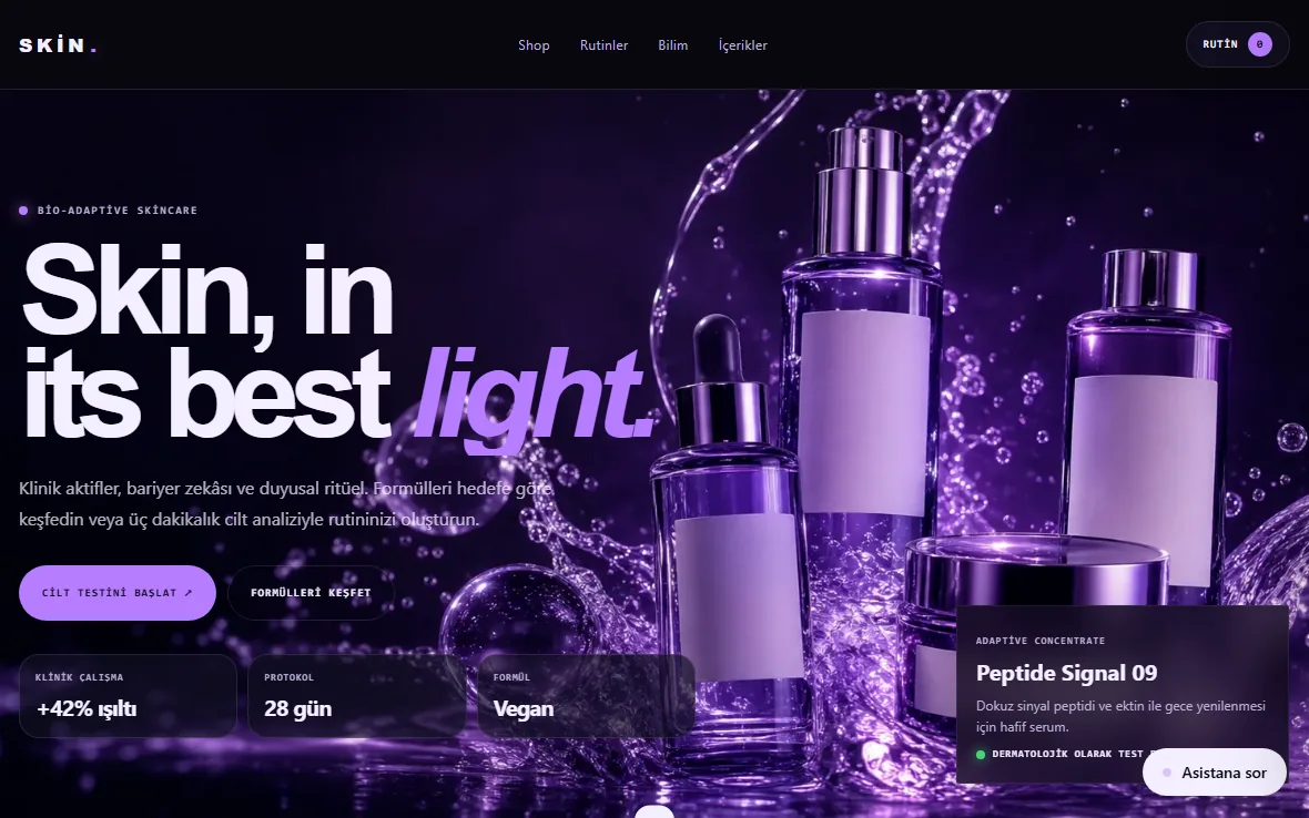 Skin — Kozmetik · Ürün